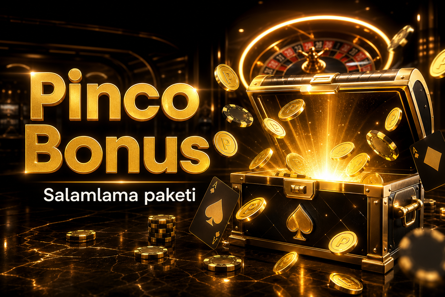 Pinko bonus bölməsi və kampaniya şərtləri ekranı